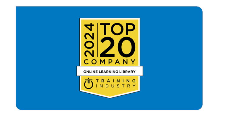 HSI Blue Ocean Brain Selected for Training Industry 2024 Online Learning Library Top 20