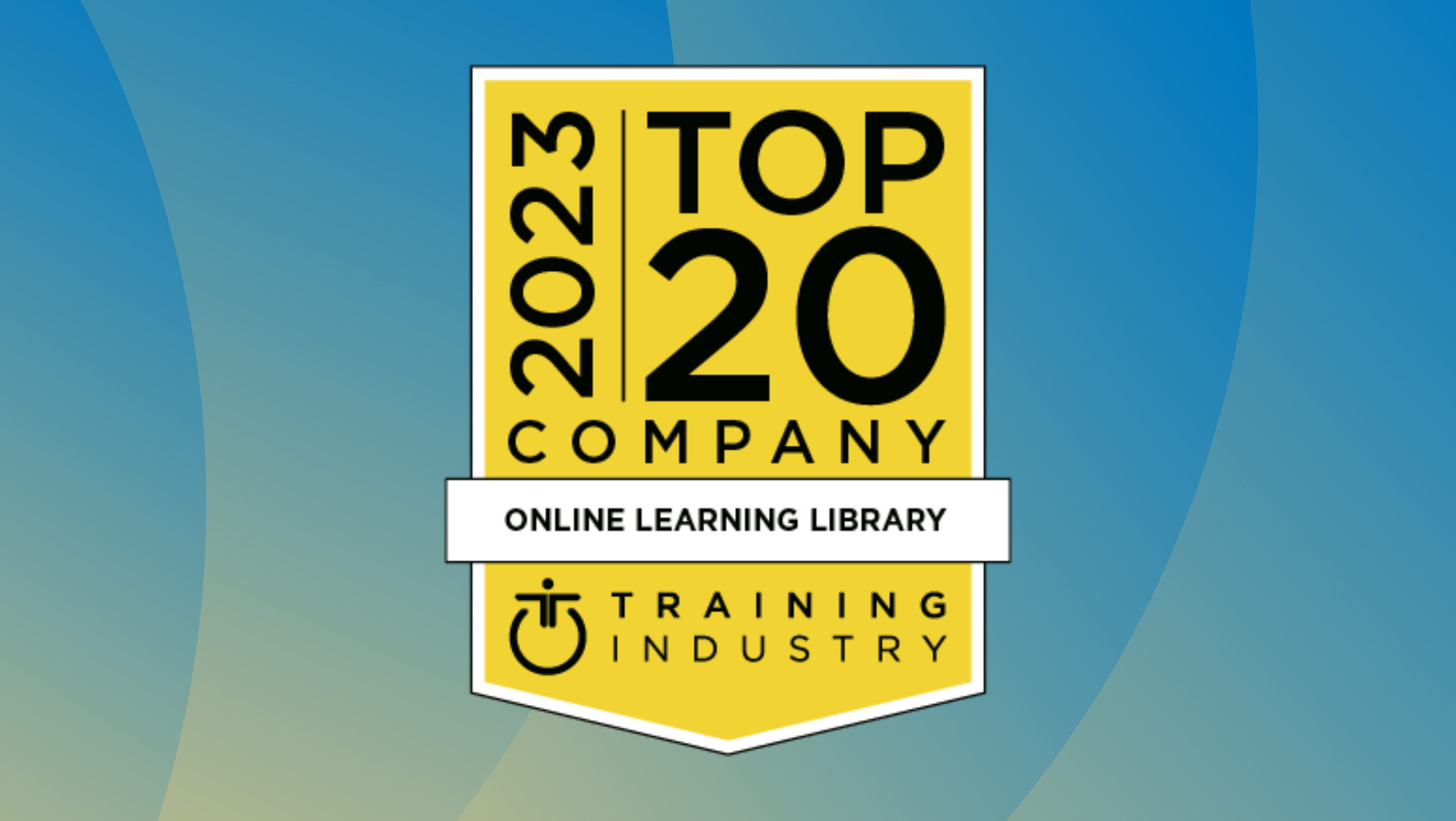 Blue Ocean Brain Selected for Training Industry 2023 Online Learning Library Top 20
